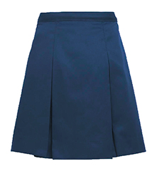 Gospel Baptist Navy Skirt Half Sizes 7th-12th
